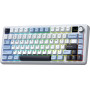 Клавіатура бездротова Aula F75 Max White (6978080501158)