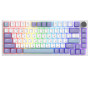 Клавіатура Ajazz AK820 Sea Salt Switch White USB-C (AK820-SS-PWB)