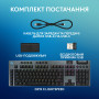 Клавiатура бездротова Logitech G915 X Lightspeed Wireless Tactile Black (920-012676)