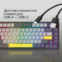 Клавіатура Ajazz AK820 Sea Salt Switch Black USB-C (AK820-SS-BGY)
