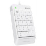 Цифровой клавиатурный блок A4Tech FK13P White USB