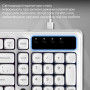 Клавіатура Ajazz AF98 Black USB-C White (AF98-W)