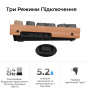 Клавіатура бездротова Keychron K2 HE Magnetic Switch Black RGB (K2H-F1-UA)