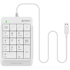 Цифровой клавиатурный блок A4Tech FK13P White USB