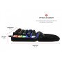 Клавиатура Motospeed K27 Outemu Blue (mtk27mb) Black USB
