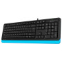Клавиатура A4Tech FK10 Ukr Blue USB