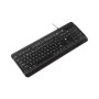 Клавиатура 2E KS120 White Backlight Ukr (2E-KS120UB) Black USB