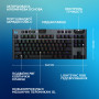 Клавiатура бездротова Logitech G915 X Lightspeed TKL Wireless Tactile Black (920-012721)