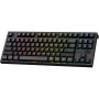 Клавіатура GamePro MK180B Red з Hot-Swap RGB Black