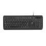 Клавиатура 2E KS120 White Backlight Ukr (2E-KS120UB) Black USB