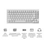Клавіатура бездротова Keychron V1 Ultra Keychron Red Switch White RGB (V1U-F1-UA)