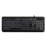 Клавиатура 2E KS120 White Backlight Ukr (2E-KS120UB) Black USB