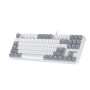 Клавіатура GamePro Genesis Metallic MK110W Outemu Red Swithes USB White