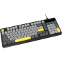 Клавіатура Ajazz AF98 Black USB-C Black Gray Yellow (AF98-BGY)
