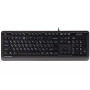 Клавиатура A4Tech FK10 Ukr Grey USB