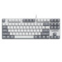 Клавіатура GamePro Genesis Metallic MK110W Outemu Red Swithes USB White