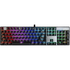 Клавиатура Motospeed CK104 Outemu Blue RGB (mtck104cmb) Silver USB