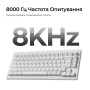 Клавіатура бездротова Keychron V1 Ultra Keychron Red Switch White RGB (V1U-F1-UA)