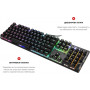 Клавиатура Motospeed CK104 Outemu Blue RGB (mtck104cmb) Silver USB