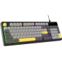 Клавіатура Ajazz AF98 Black USB-C Black Gray Yellow (AF98-BGY)