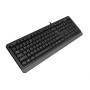 Клавиатура A4Tech FK10 Ukr Grey USB