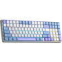 Клавіатура бездротова Aula S100pro Red Switch White/Blue (6948391205762)