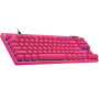Клавiатура Logitech G PRO X TKL Rapid Magenta (920-013253)