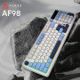 Клавіатура Ajazz AF98 Black USB-C Glacier Blue (AF98-GB)