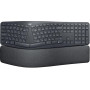 Клавіатура бездротова Logitech Ergo K860 Bluetooth/Wireless UA Black (920-010108)