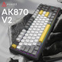 Клавіатура Ajazz AK870 V2 Flying Fish Switch Black USB-C (AK870-V2-FF-BGY)