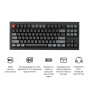 Клавіатура бездротова Keychron V3 Ultra Keychron Red Switch Black RGB (V3U-D1-UA)