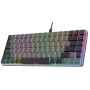Клавіатура GamePro MK141R Red Swich Low Profile RGB Dark Gray