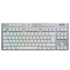 Клавiатура бездротова Logitech G915 X Lightspeed TKL Wireless Tactile White (920-012737)