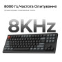 Клавіатура бездротова Keychron V3 Ultra Keychron Red Switch Black RGB (V3U-D1-UA)