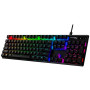 Клавіатура HyperX Alloy Origins Red RGB PBT ENG/RU Black (639N3AA) USB