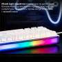 Клавіатура Ajazz NK68 Red Switch White USB-C (NK68-R-S-W)