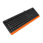 Клавиатура A4Tech FK10 Ukr Orange USB