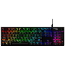 Клавіатура HyperX Alloy Origins Red RGB PBT ENG/RU Black (639N3AA) USB