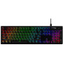 Клавіатура HyperX Alloy Origins Red RGB PBT ENG/RU Black (639N3AA) USB