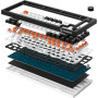 Клавіатура бездротова GamePro Asgard Valhalla MK160B Pro Black