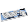 Клавіатура Ajazz AF98 Black USB-C Glacier Blue (AF98-GB)