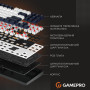 Клавіатура GamePro Genesis Metallic MK110B Outemu Red Swithes USB Black