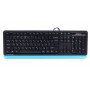 Клавиатура A4Tech Fstyler FKS10 Blue USB