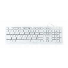 Клавиатура Gembird KB-MCH-03-W-UA Ukr White USB