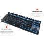 Клавиатура беспроводнаяа Motospeed GK82 Outemu Blue Ukr (mtgk82bmb) Black USB