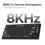 Клавіатура бездротова Keychron V1 Ultra Keychron Red Switch Black RGB (V1U-D1-UA)