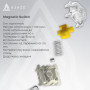 Клавіатура бездротова Ajazz AK680 Max (8+8K) Magnetic Switch Black (AK680-M-BGY-A)