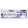 Клавіатура бездротова Ajazz AK980 V2 Maillard Switch White (AK980-V2-M-PWB)