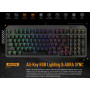 Клавiатура Asus TUF Gaming K3 Gen II Opti-Mech RGB 97key Switches ABS Black (90MP0390-BKMA00)