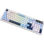 Клавіатура бездротова Ajazz AF98 Plus Glacier Blue (AF98-PLUS-GB)